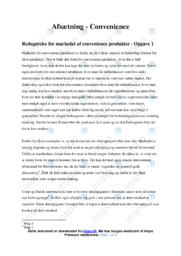 Convenience | Analyse