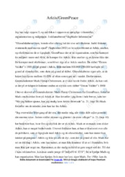 Arktis and GreenPeace | Analyse