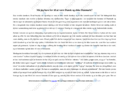 Etniske danskere | Essay