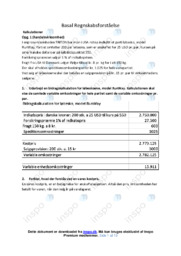 Regnskabsforståelse | Noter