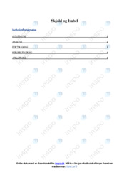 Skjold og Isabel | Analyse | Emil Næsby Hansen