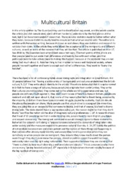 Multicultural Britain | Analyse | The Guardian