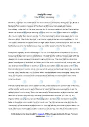 One Friday morning | Analytic essay | Langston Hughes
