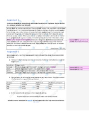 Assignment 1-4 | Engelsk Stil