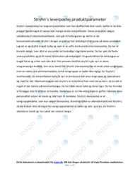 Stryhn’s leverpostej | Analyse