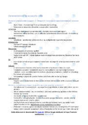 Cellemembraner & Eukaryote Celler | Noter Biologi