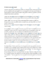 Dansk – to be or not to be | Analyse | Frits Bredal Hansen