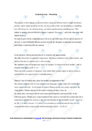 Becoming | Analytical Essay | Michelle Obama