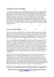 Own the Stage | Analyse