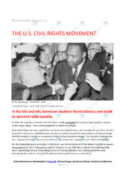 The U.S. Civil Rights Movement | Analyse | Elaine McCarthy