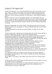 Analyse af ”Det nøgne bryst”