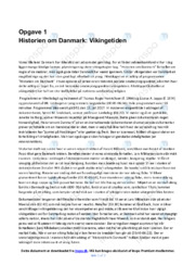 Vikingetiden | Analyse