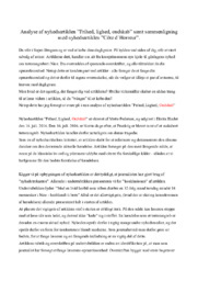 Frihed, lighed, ondskab | Analyse