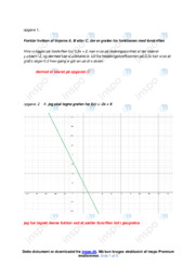 Funktion forskrifter | Opgave