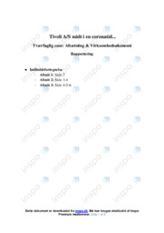 Tivoli AS | Corona | Analyse