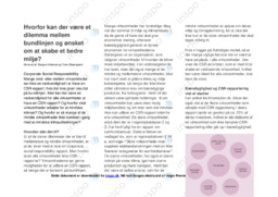 CSR | PBL artikel