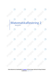 Matematik Aflevering