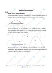 Andengradsligninger | Matematik