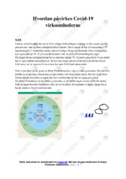 Hvordan påvirkes Covid 19 virksomhederne | Analyse