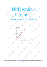 Differentialligninger | Noter Matematik