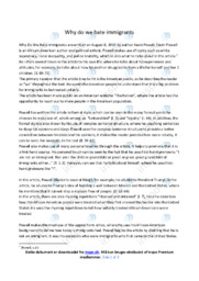 After the Boycott | Opgave