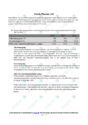 Fertin Pharma AS | Analyse