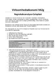 Regnskabsanalyse-Coloplast | Virksomhedsøkonomi