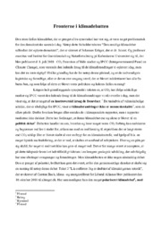 Fronterne i klimadebatten