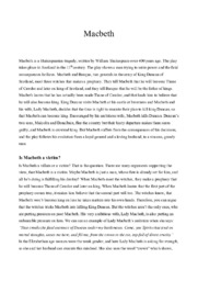Macbeth | Engelsk