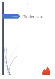 Tinder case | Afsætning