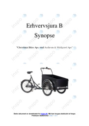 Christiania Bikes Aps | Erhversret Case