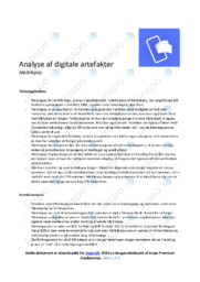 Digitale Artefakter | Informatik