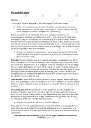 De perfekte piger | Noter Psykologi