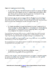 Ungdom & Senmodernitet | Noter Psykologi