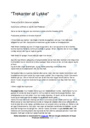 Trekanter af Lykke | Filmananlyse