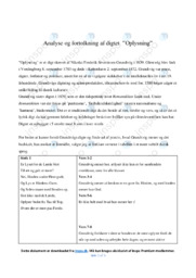 Oplysning | Analyse