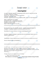Oplysningstiden | Analyse | Noter