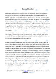 Danmark debatten | Analyse