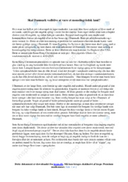 Skal Danmark vedblive at være et monolingvistisk land | Analyse