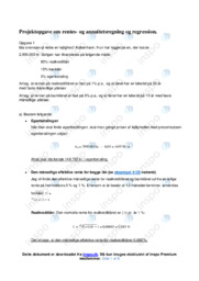 Rente og annuitetsregning | Emneopgave