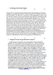 Pandora | Virksomhedsøkonomi