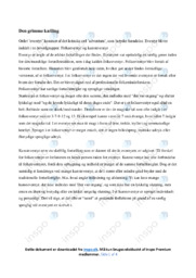 Den Grimme Kælling | Analyse