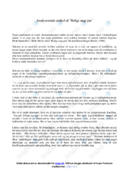 Roligt ungt par | Analyse | Helle Helle