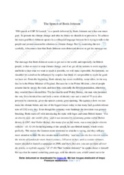 PM speech at COP 26 Launch | Speech Analyse | Boris Johnson