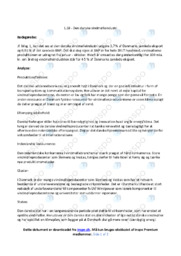 Den danske vindmølleindustri | Analyse