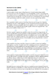 Markedet for biler | Noter