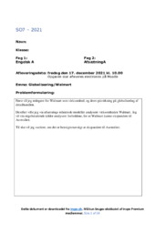 Globalisering & Walmart | Noter | AT