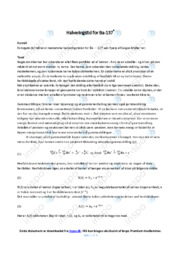 Halveringstid for Ba-137 | Rapport Fysik