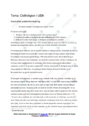 Hvordan kommer civilreligion til udtryk i USA | Analyse