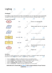 Logbog | Noter Informatik